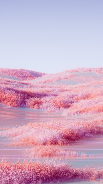 Pink aesthetic, Rolling hills