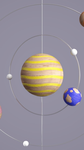 Wooden, Planets