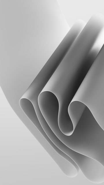 Folded paper, Monochrome