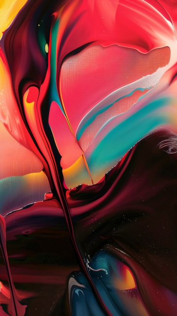 Fluid, Abstract art