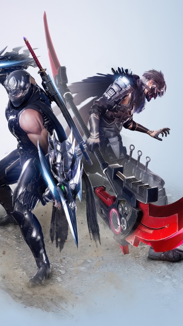 Ninja Gaiden 4: The Two Masters, Key Art