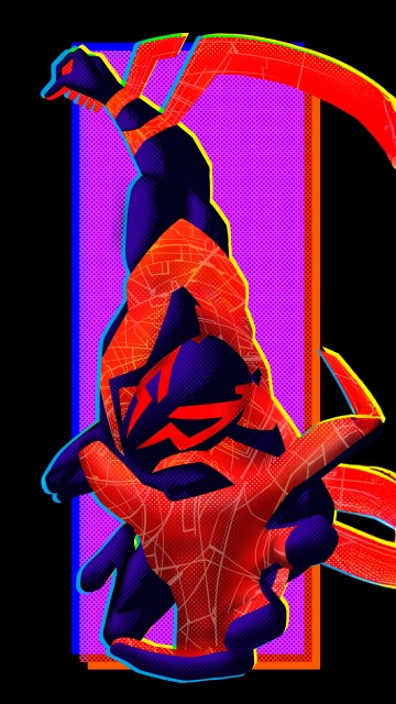 Spider-Man 2099, Black background