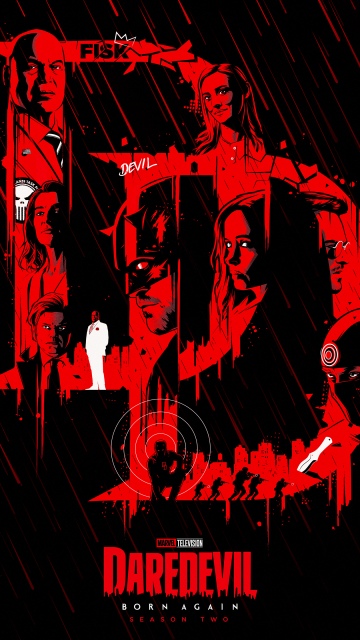 Daredevil: Born Again, Dark red