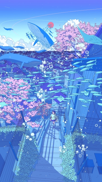 Surreal, Underwater city