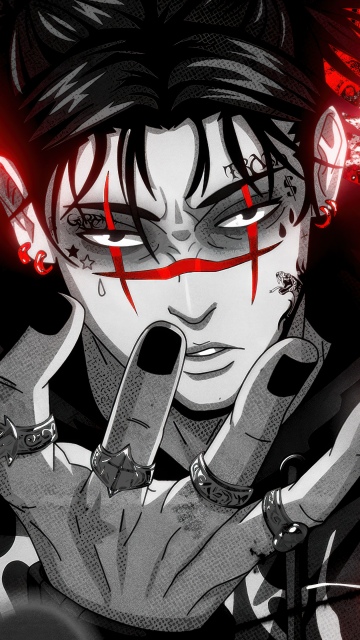 Choso, Red aesthetic