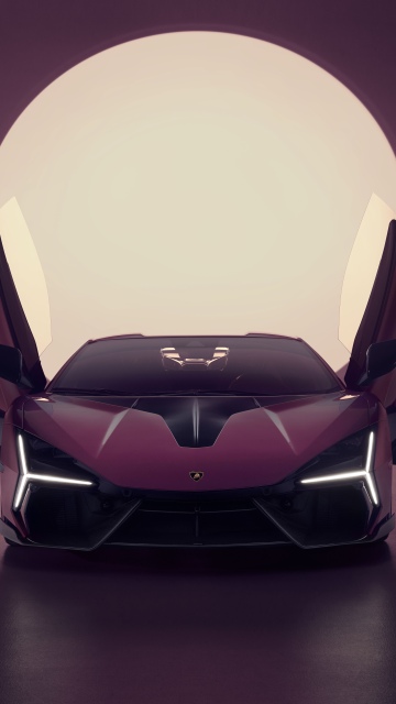 Lamborghini Revuelto, Purple car