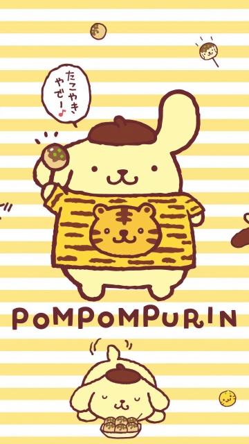 Pompompurin, Cute cartoon