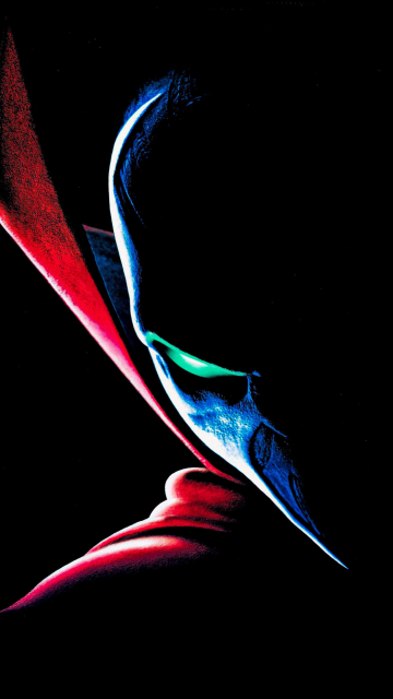 Spawn, Black background