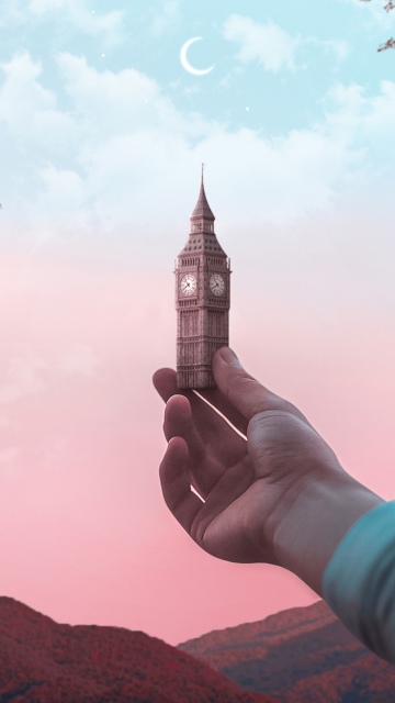 Surreal iPhone wallpaper