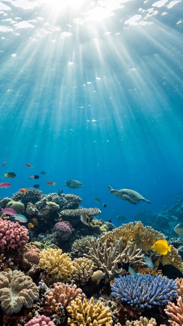 Coral Reef June 2026 Calendar