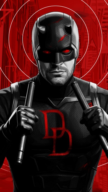 Daredevil: Born Again, Black suit