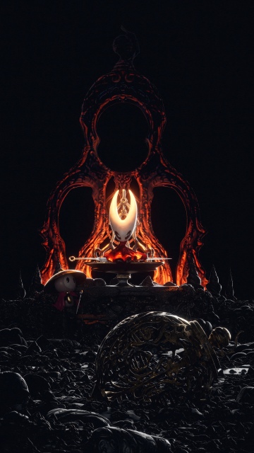Hollow Knight, Pitch black wallpaper