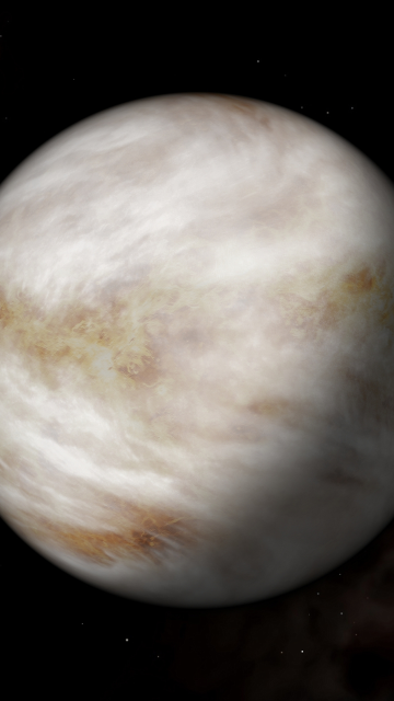Planet Venus, Dark background