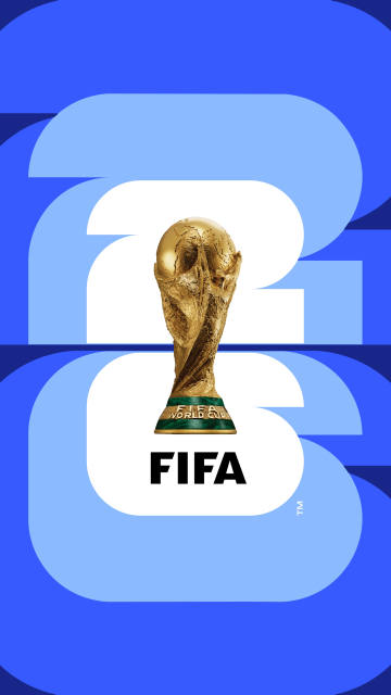 FIFA World Cup 2026, Blue background