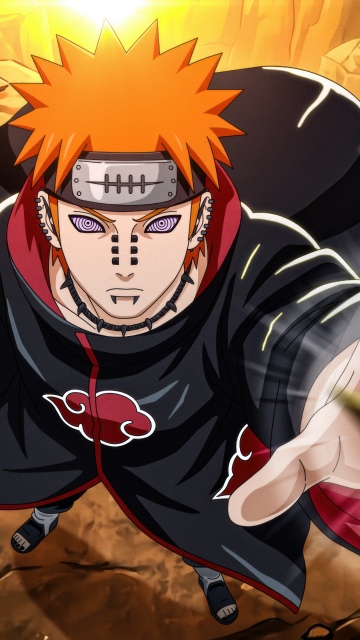 Pain (Nagato), Black cloak