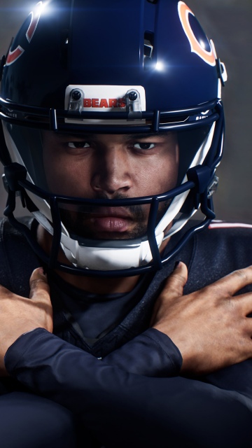Chicago Bears player in Madden NFL 27