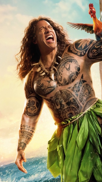 Dwayne Johnson, Maui