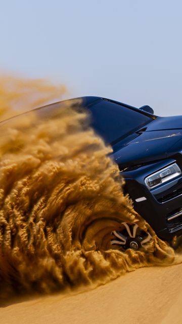 Rolls-Royce Cullinan, Desert, Off-roading, Adventure, 2020, 5K