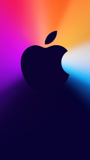 One more thing, Apple logo, Gradient background, Apple Event, Colorful, 5K, 8K, Aesthetic, 10K