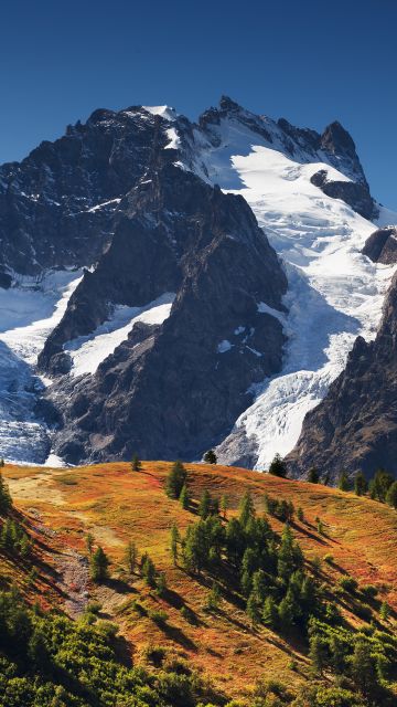 Meije, Mountains, Alps, Landscape