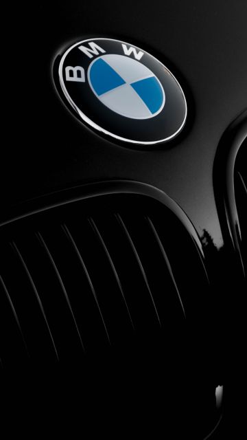 BMW Z3, BMW logo, Black cars, Black background, Front View, Convertible, Grill, Closeup, 5K