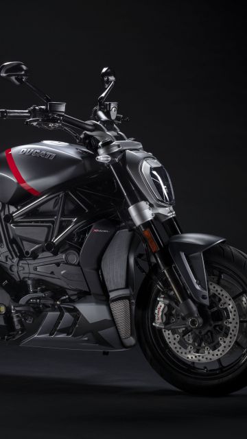 Ducati XDiavel Black Star, 5K, 2021, Dark background