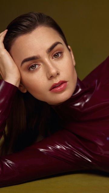 Lily Collins, American actress, 5K