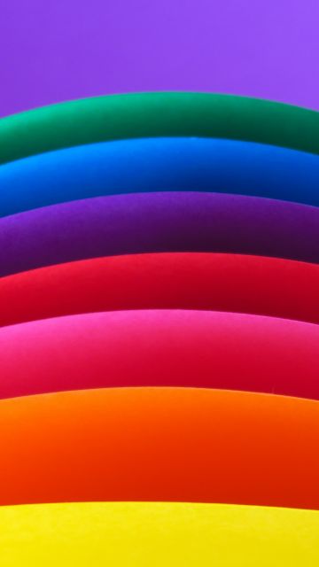 Artwork, Rainbow colors, Colorful background, Multicolor, Curves, Pattern, Texture, Sequence, Vibrant, 5K