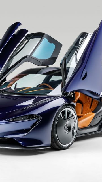 McLaren Speedtail, Hypercar, 2021, White background