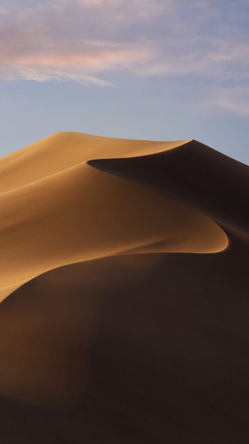 macOS Mojave, Daytime, Sand Dunes, Mojave Desert, California, 5K, Stock