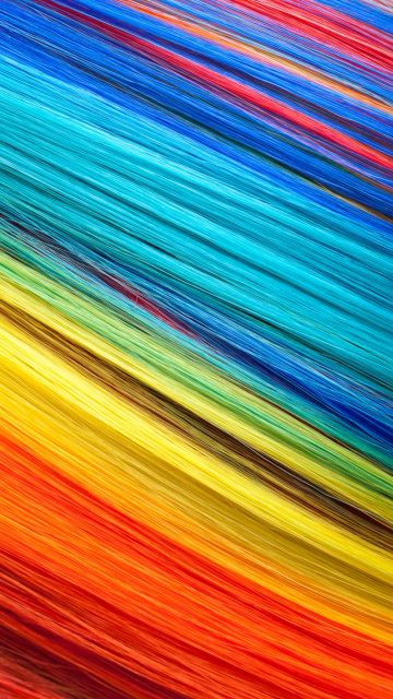 Threads, Multicolor, Texture, Colorful background, 5K