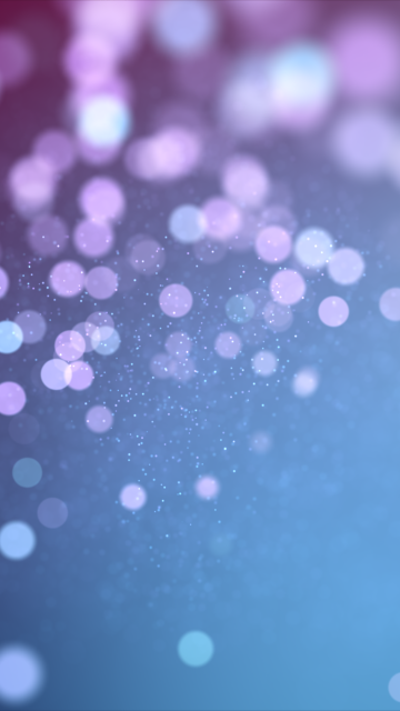 Lights Bokeh, Circles, Blur background, Blue, Purple, Pattern