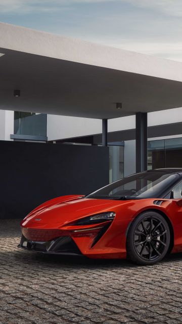 McLaren Artura, Supercars, PHEV cars, 2022, 5K, 8K