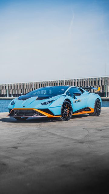 Lamborghini Huracán STO, Luxury cars, 2021