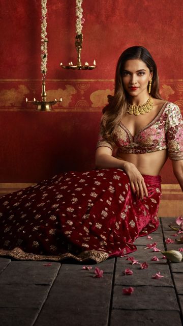 Deepika Padukone, Traditional, Indian actress, Bollywood actress, Photoshoot