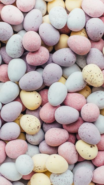 Easter eggs, Colorful, Girly backgrounds, Happy Easter, Pastel background