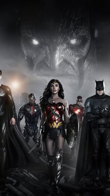 Zack Snyder's Justice League, 2021 Movies, Superman, Batman, Wonder Woman, Aquaman, The Flash, Cyborg, DC Comics, DC Superheroes