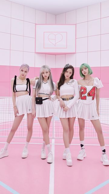 Blackpink - Ice Cream, Jisoo, Jennie, Rose, Lisa, K-Pop singers, Blackpink