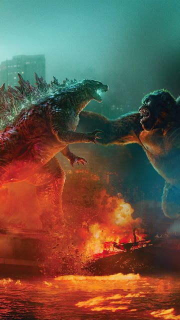 Godzilla vs Kong, 5K, 2021 Movies