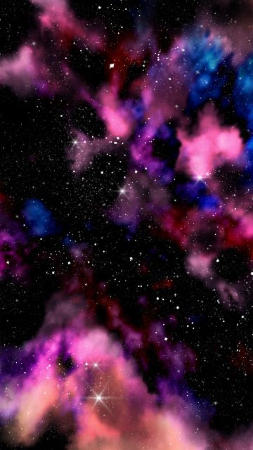 Galaxy, Astronomy, Milky Way, Stars, Deep space, Colorful, Nebula
