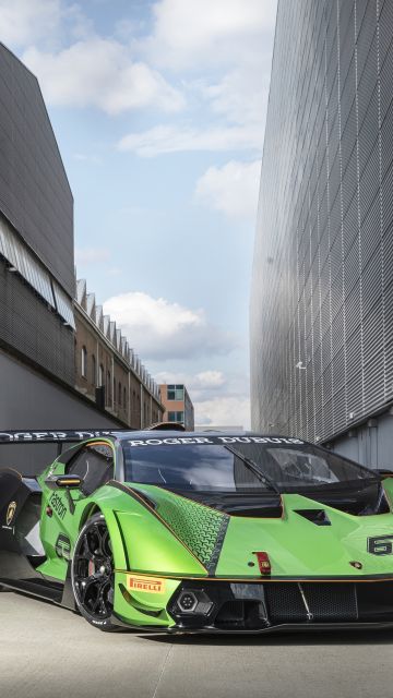Lamborghini Essenza SCV12, Supercar, 2021