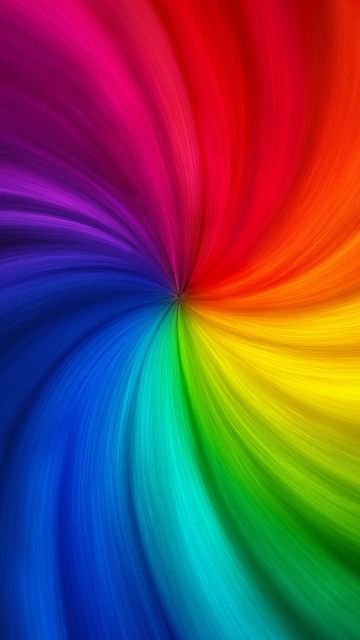 Swirl, Colorful, Rainbow colors, Multicolor