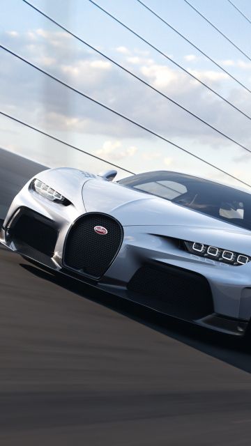 Bugatti Chiron Super Sport, Race track, Hyper Sports Cars, 2021