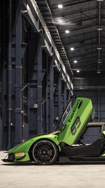 Lamborghini Essenza SCV12, Performance car, Hypercars, 2021, 5K