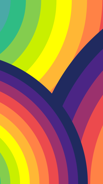 Rainbow colors, Colorful background, Multicolor, Pattern, 5K, 8K