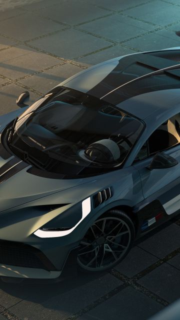 Bugatti Divo, Hyper Sports Cars, CGI, 2021