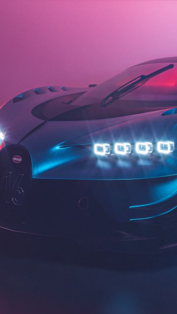 Bugatti Chiron Vision GT, Hyper Sports Cars, CGI