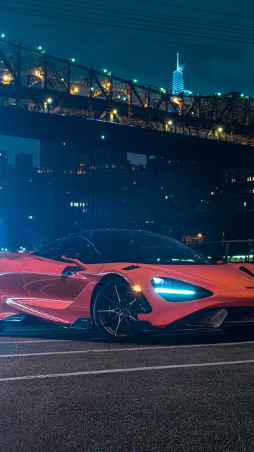 McLaren 765LT, 2021, Sports cars, 5K