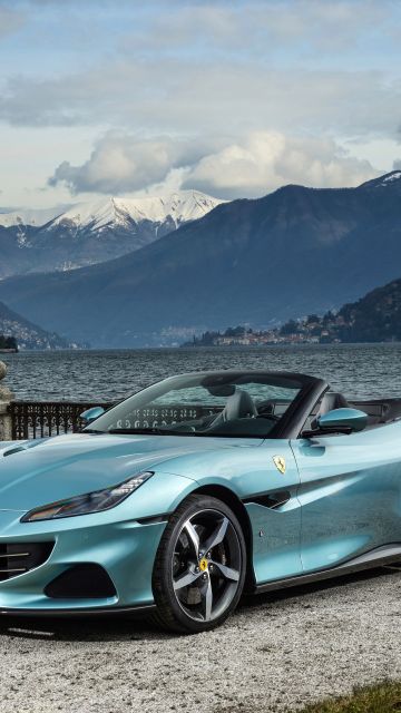 Ferrari Portofino M, Sports cars, 2021, 5K, 8K