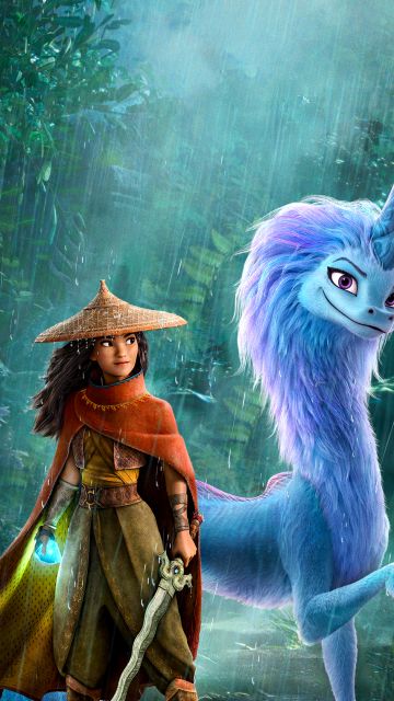 Disney, Raya and the Last Dragon, Animation, 2021 Movies